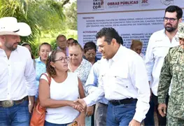 Inversi&oacute;n de 40 millones para infraestructura carretera en Tenosique
