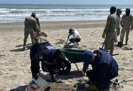 Limpieza completa de playas afectadas por derrame en Golfo de M&eacute;xico