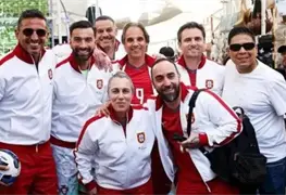 Ex futbolistas de Portugal juegan en Tepito y Coyoac&aacute;n