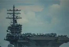 Cooperaci&oacute;n mar&iacute;tima: USS Nimitz y USS Gridley arriban a Panam&aacute;