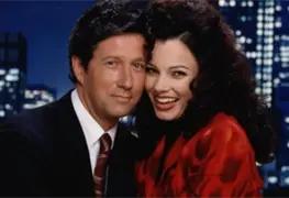Fran Drescher y Charles Shaughnessy se reencuentran en evento teatral