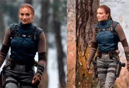 Lesi&oacute;n de Sophie Turner paraliza rodaje de serie Tomb Raider
