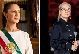 Claudia Sheinbaum agradece elogios de Meryl Streep en la ma&ntilde;anera