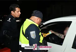 Apoyo de la PEC en Operativo Vial durante Semana Santa 2026