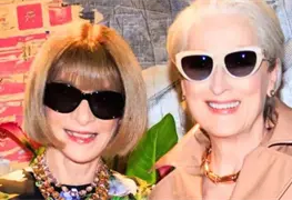 Meryl Streep y Anna Wintour descubren ser parientes lejanas