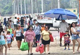 Despliegue de seguridad en costa de Tabasco por Protecci&oacute;n Civil