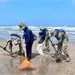 Presencia de hidrocarburo atendida en costas del Golfo de M&eacute;xico