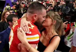 Taylor Swift y Travis Kelce: Celebraci&oacute;n &iacute;ntima y emotiva