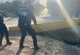 Ni&ntilde;o de 13 a&ntilde;os rescata a su perro en dram&aacute;tico rescate en canal de riego
