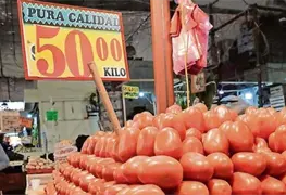 Aumento del precio del jitomate en 2026: Impacto en consumidores
