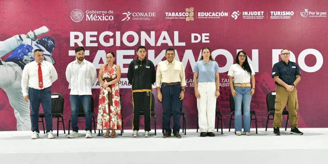 Delegación Tabasco sobresale en competencia de taekwondo Delegación Tabasco sobresale en competencia de taekwondo