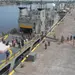 Marina asegura embarcaci&oacute;n con 103 bidones de combustible en Michoac&aacute;n