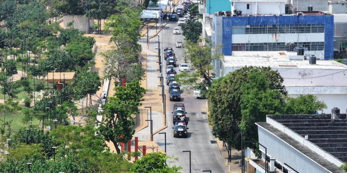 Fuerzas de seguridad patrullan la capital tabasqueña