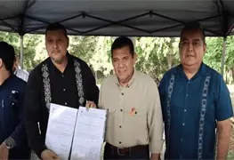 Entrega de t&iacute;tulos de propiedad en Macuspana por el Gobierno del Pueblo