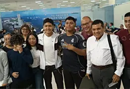 Javier May Rodr&iacute;guez alienta a j&oacute;venes rumbo al Festival Acad&eacute;mico Nacional