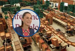 Claudia Sheinbaum destaca r&eacute;cord de exportaciones en conferencia