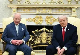 Donald Trump destaca la alianza transatl&aacute;ntica con el rey Carlos III en la Casa Blanca