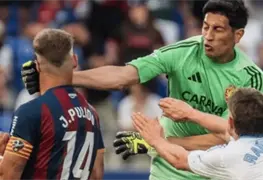 Real Zaragoza suspende a Esteban Andrada tras incidente violento