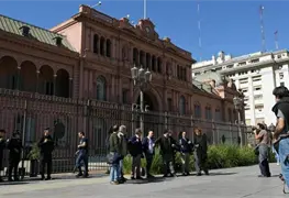 Acceso de periodistas acreditados a la Casa Rosada restablecido