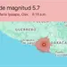 Sismo de magnitud 5.6 sacude Pinotepa Nacional en Oaxaca
