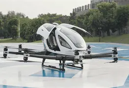 China acelera la era de los taxis voladores