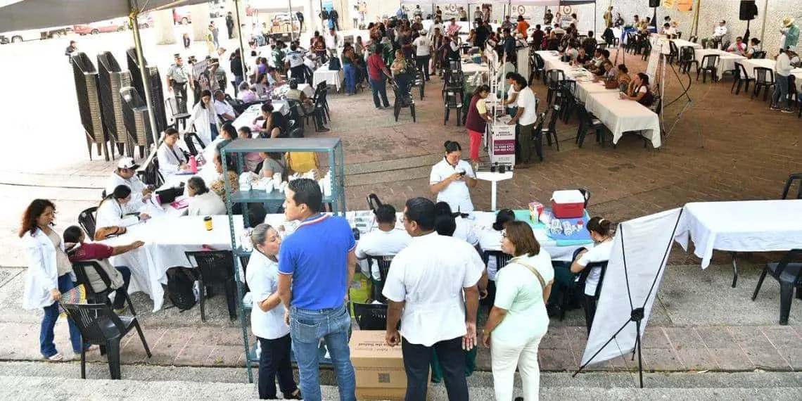 Más de 15 mil personas beneficiadas por Jornadas de Paz en Tabasco