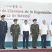 Javier May encabeza clausura de exposici&oacute;n militar en Tabasco
