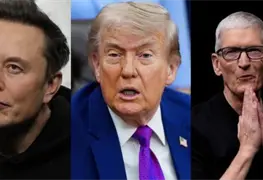 Elon Musk y Tim Cook acompa&ntilde;an a Trump en visita a China
