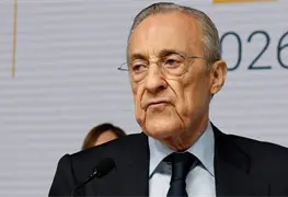 Florentino P&eacute;rez denuncia campa&ntilde;a en tensa conferencia de prensa