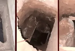 Hallan t&uacute;nel secreto para robar combustible