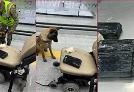 Incautados 8.8 kg de coca&iacute;na en silla de ruedas