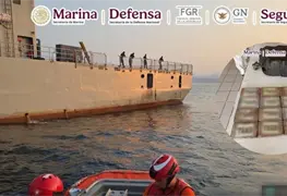 Decomisan coca&iacute;na en operativo mar&iacute;timo cerca de Huatulco