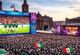 M&eacute;xico llevar&aacute; el Mundial 2026 a espacios p&uacute;blicos con pantallas gratuitas