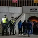Operativo de detenci&oacute;n de migrantes en t&uacute;neles de drenaje fronterizos