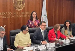 Senado recibe iniciativa para aplazar a 2028 la elecci&oacute;n judicial