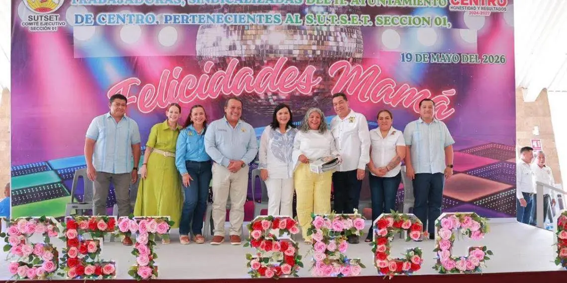 Celebración del SUTSET Sección 01 con Yolanda Osuna