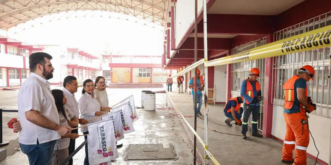 Inversión de más de 20 mdp para mejorar escuela en Tabasco Inversión de más de 20 mdp para mejorar escuela en Tabasco