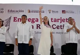 Programas para el Bienestar: Entrega de Beca Rita Cetina en Tabasco