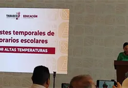 Setab ajusta horarios educativos ante ola de calor en Tabasco