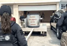 Asegura FGR arsenal y explosivos en vivienda