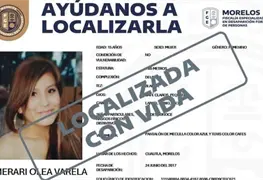 Encuentran con vida a Merari Olea, joven desaparecida en Cuautla desde 2017