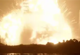 Explosi&oacute;n en Blue Origin por prueba de cohete en Cabo Ca&ntilde;averal