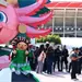 Retiran figura de Ajologol cerca del Estadio Azteca