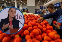 Claudia Sheinbaum busca frenar alza de precios en jitomate, papa y chile