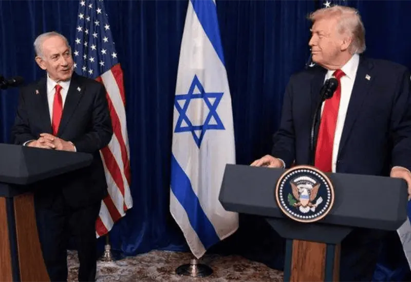 Trump llama "loco" a Netanyahu y luego defiende su relaci&oacute;n