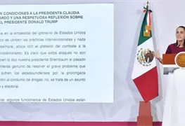 Sheinbaum agradece respaldo de AMLO y denuncia campa&ntilde;a de ultraderecha