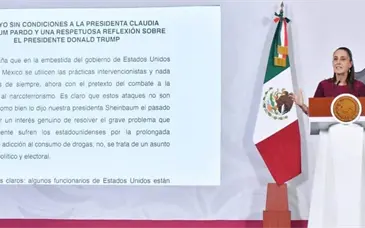 Sheinbaum agradece respaldo de AMLO y denuncia campa&ntilde;a de ultraderecha