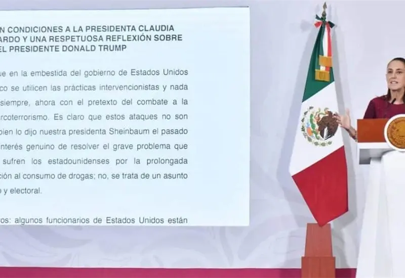 Sheinbaum agradece respaldo de AMLO y denuncia campa&ntilde;a de ultraderecha