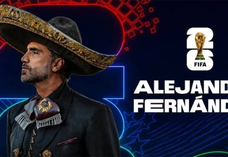 Alejandro Fern&aacute;ndez ser&aacute; el int&eacute;rprete del Himno Nacional en el Mundial 2026
