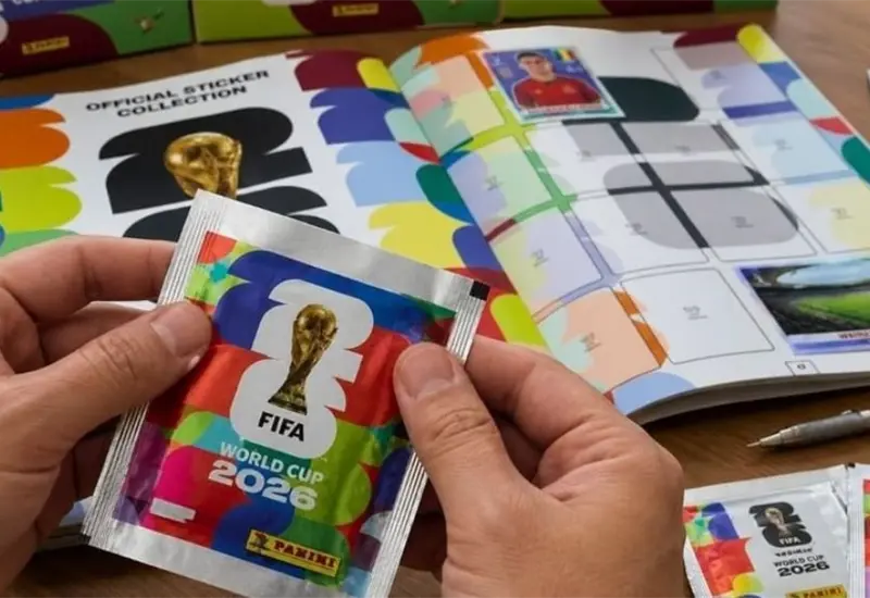 Disputa por el &aacute;lbum Panini del Mundial 2034 en juego